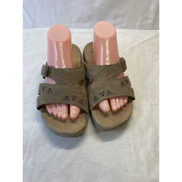 Earth Origins Savoy Chantel Suede Slide Women Sandals- Westfield Waverly Size 9 - Picture 6 of 6